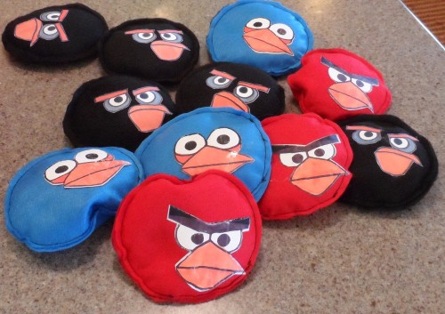 Angry Birds birthday party games