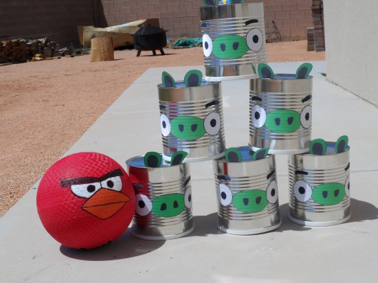 Angry Birds Birthday Party games