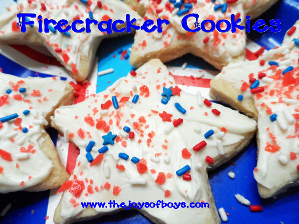 Firecracker cookies