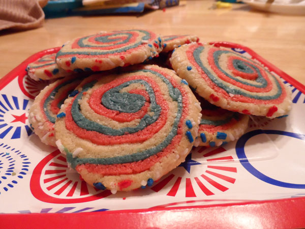Pinwheel cookies