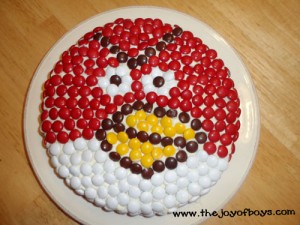 Easy Angry Birds cake