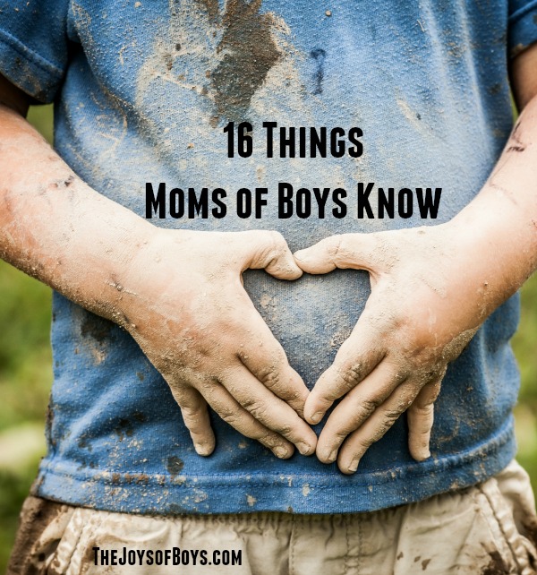 Things Moms of Boys know