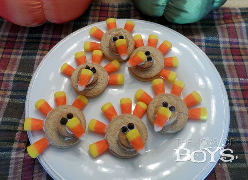 How to make Thanksgiving Turkey Cookies