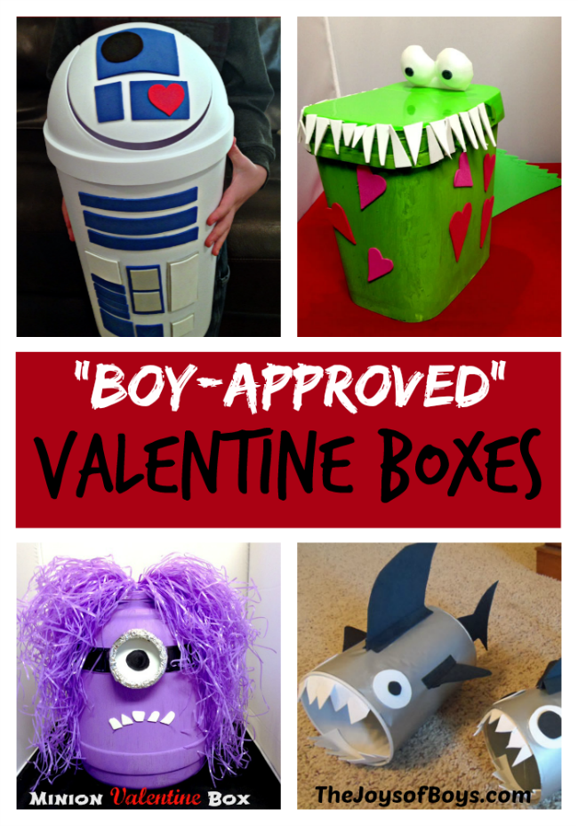 Valentine Boxes for boys