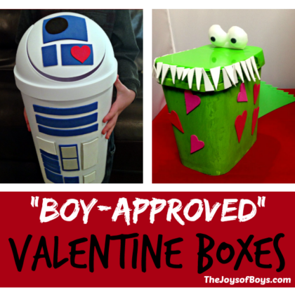 Valentine Boxes for boys