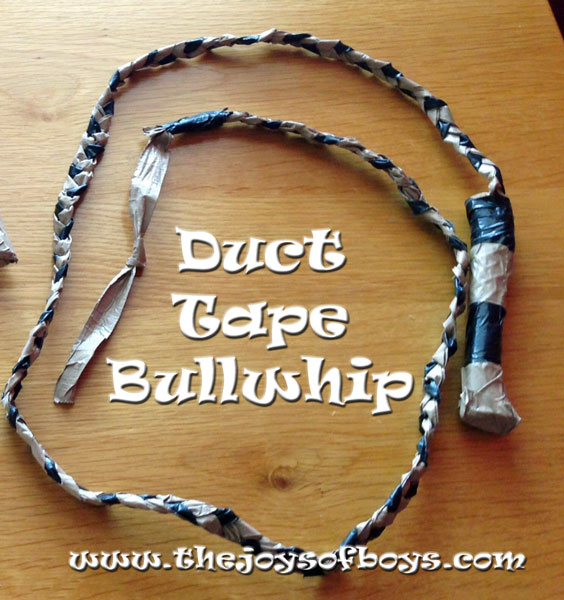 Indiana Jones Bullwhip out of duct tape