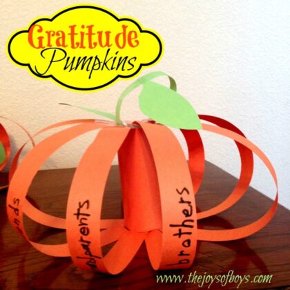 Gratitude Pumpkins