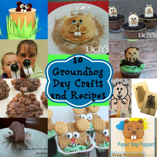Groundhog Day Crafts and Recipes