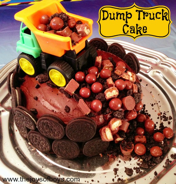 Dump Truck Cake