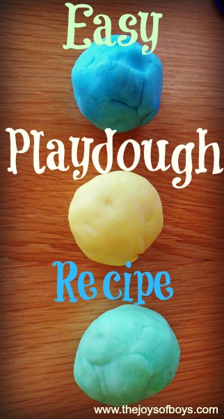 Easy Playdough Recipe