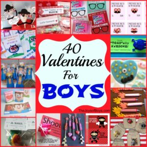 Valentines for boys