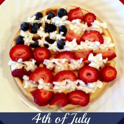 4th of July Waffles