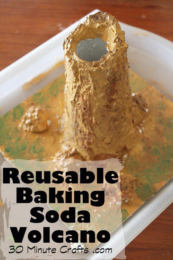 Reusable Baking Soda Volcano