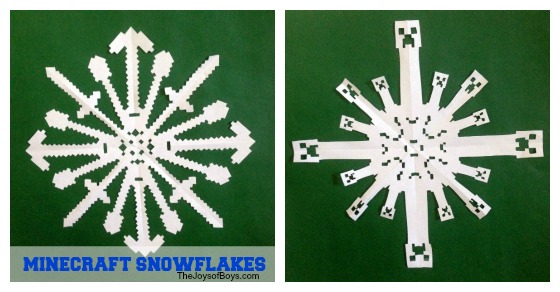 Minecraft Snowflakes