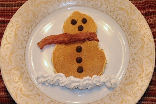 snowman-pancakes