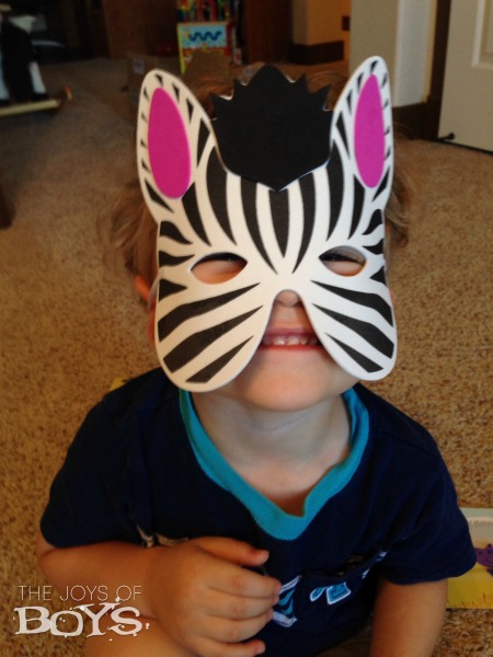 zebra mask