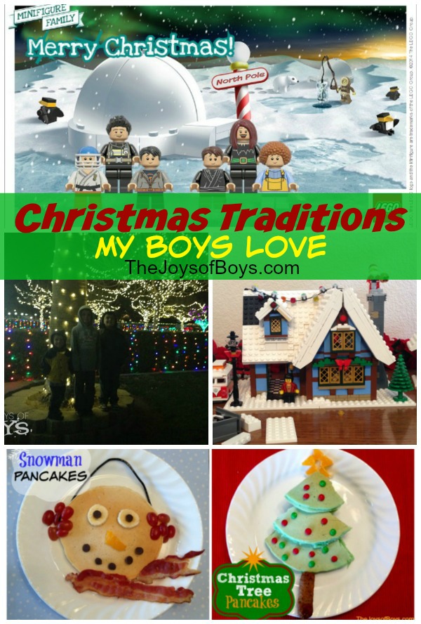 Christmas Traditions My Boys love