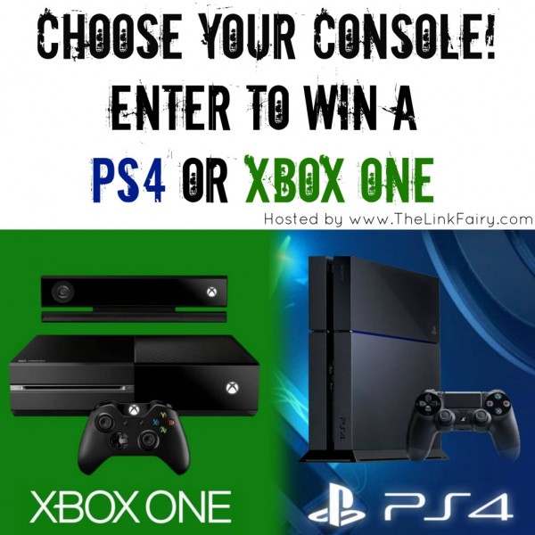 PS4 or XBOX ONE giveaway