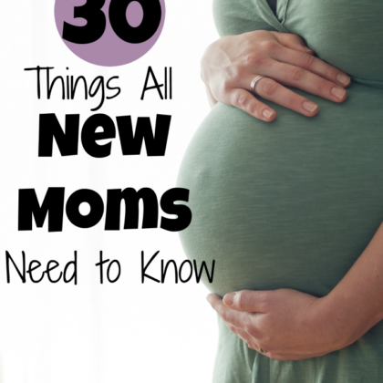 Things New Moms Need to know