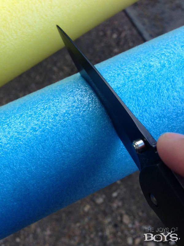 Pool Noodle poppers