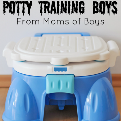 potty training boys