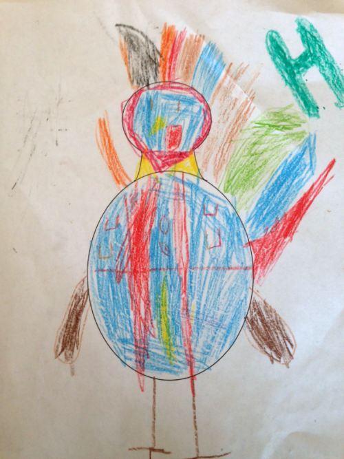 Roll a Turkey - Printable Thanksgiving Game