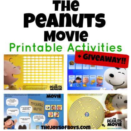 The Peanuts Movie Printables
