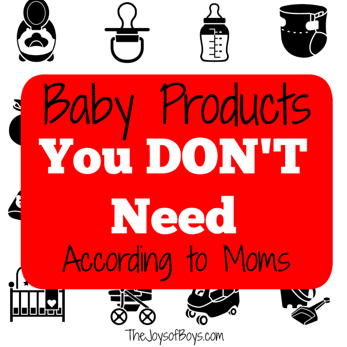 Baby products you don't need