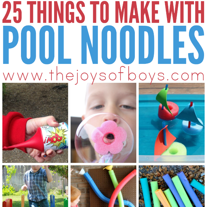Things to make with a pool noodle