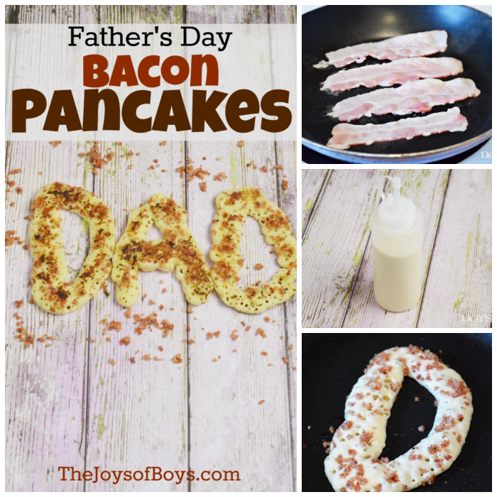 Father's Day Bacon Pancakes