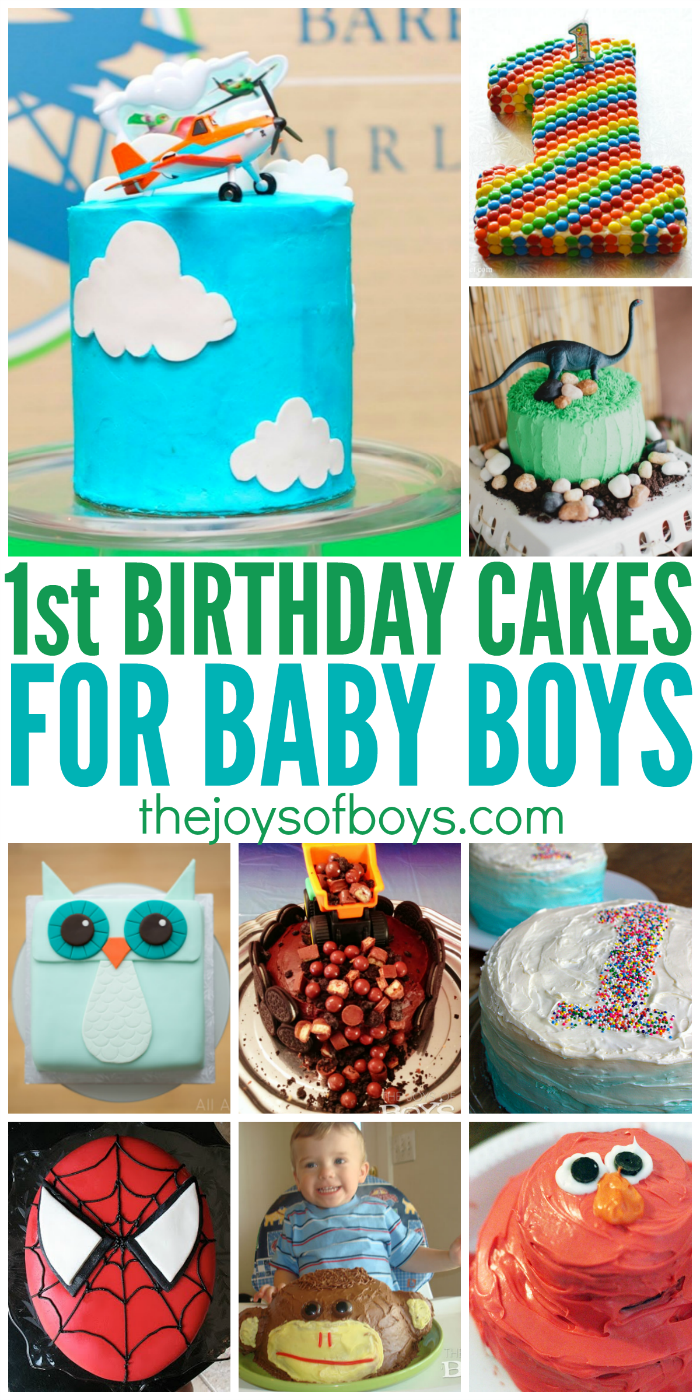 First Birthday Cakes for Boys