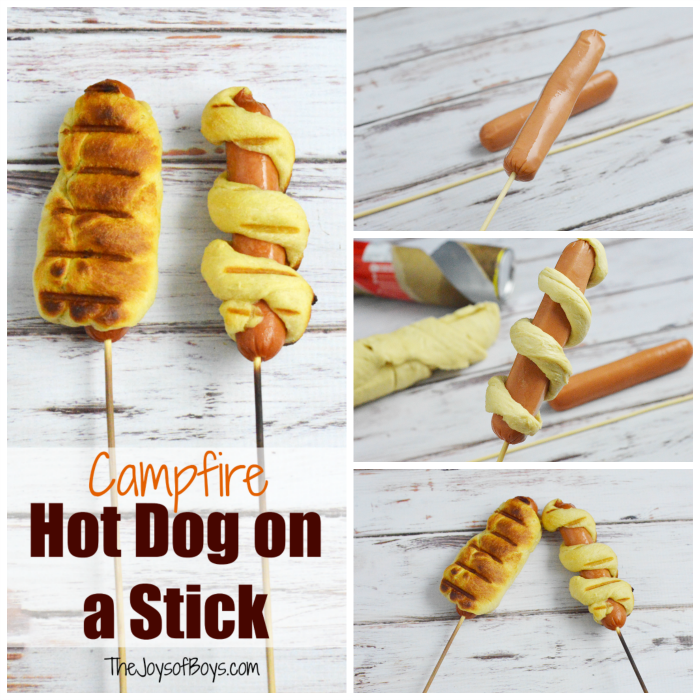 Hot Dog on a Stick collage
