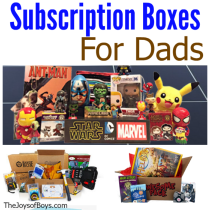Subscription boxes for dad