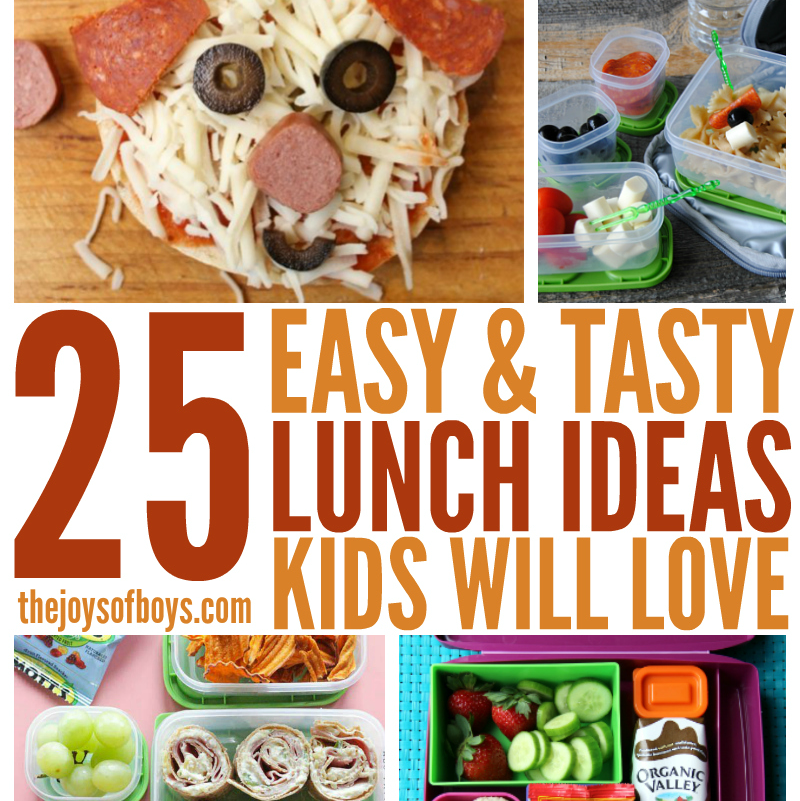 easy lunch ideas kids