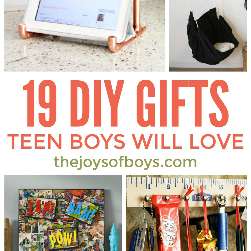 Diy Gifts Teen Boys Will Love Homemade For