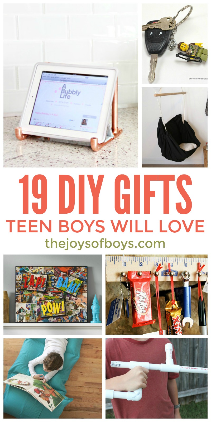 Diy Gifts Teen Boys Will Love Homemade For