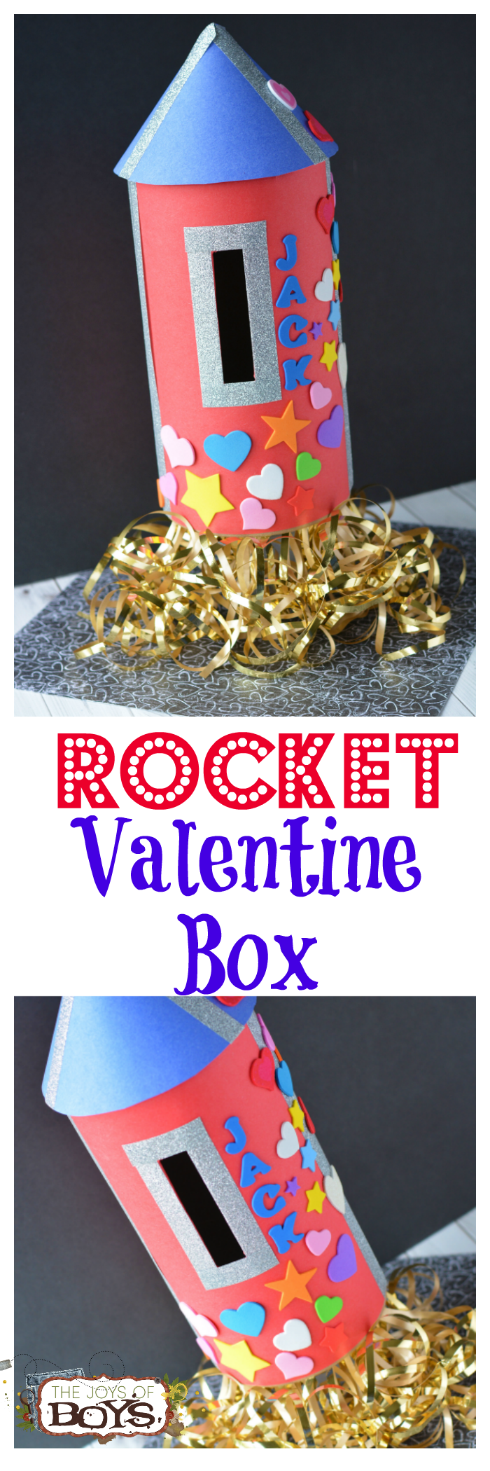 Rocket Valentine Box