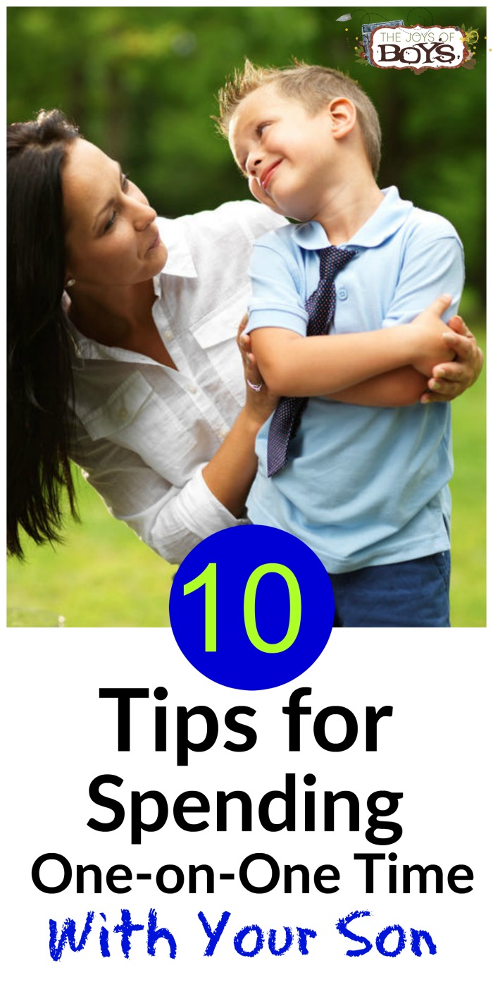 Tips for spending one-on-one time with your son