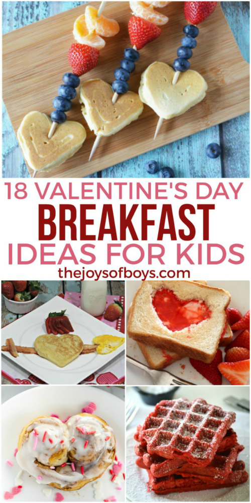 18 Valentine's Day Breakfast Ideas for Kids - The Joys of Boys