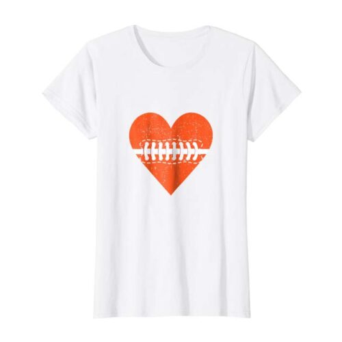 Football Heart T-shirt