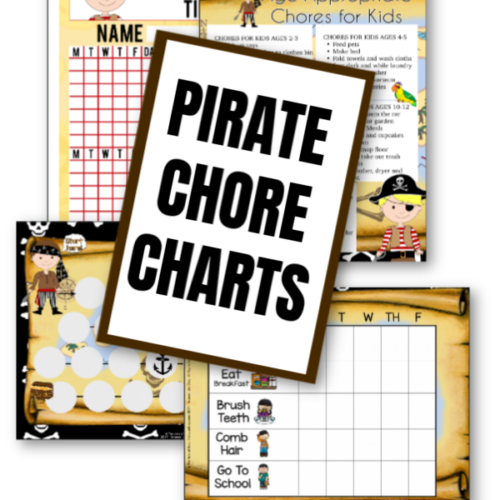Pirate Chore Charts