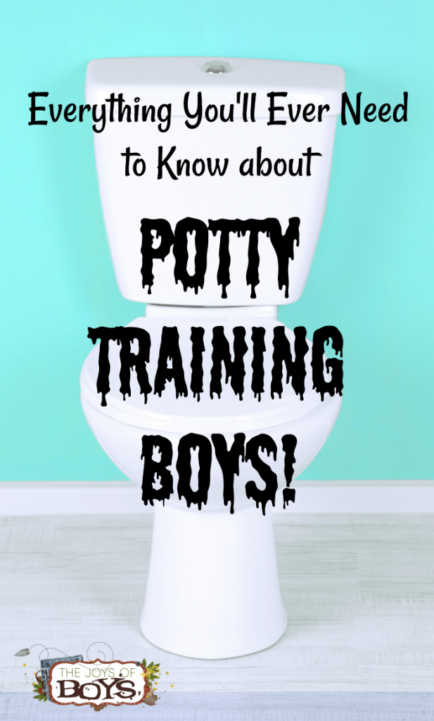 Potty training a boy