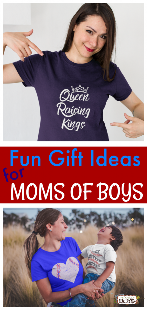 Gift Ideas Moms of Boys will love including moms of boys t-shirts, mugs, journals, wall hangings and moms of boys jewelry. 