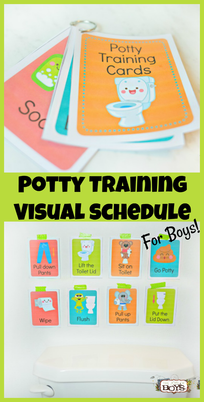 Potty Training Visual Schedule