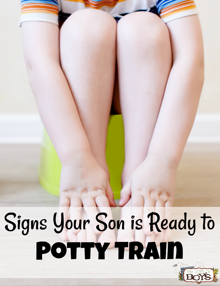 Signs Your Son is Ready to Potty Train