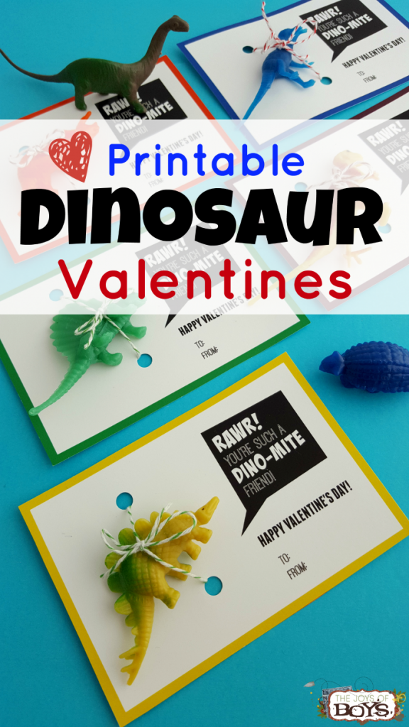 Dinosaur Valentines: Free, Printable Valentines Kids Will Love