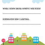 Printable Road Trip Journal For Kids - The Joys of Boys