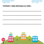 Printable Road Trip Journal For Kids - The Joys of Boys